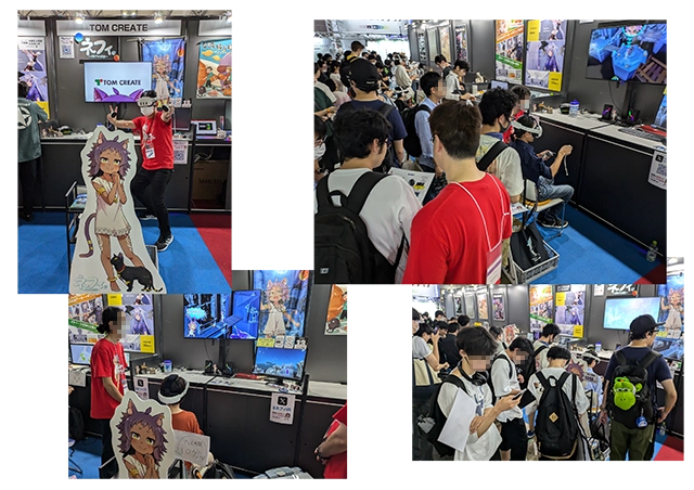 TGS2024体験版試遊の様子1